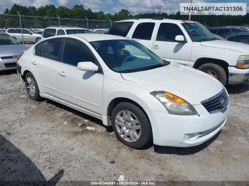 2010 Nissan Altima 2.5 S VIN: 1N4AL2AP7AC131306 Lot: 40340691