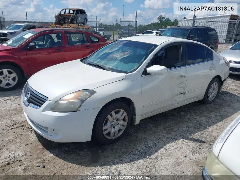 2010 Nissan Altima 2.5 S VIN: 1N4AL2AP7AC131306 Lot: 40340691