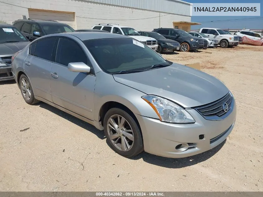 2010 Nissan Altima 2.5 S VIN: 1N4AL2AP2AN440945 Lot: 40342862