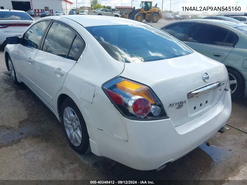 1N4AL2AP9AN545160 2010 Nissan Altima 2.5 S