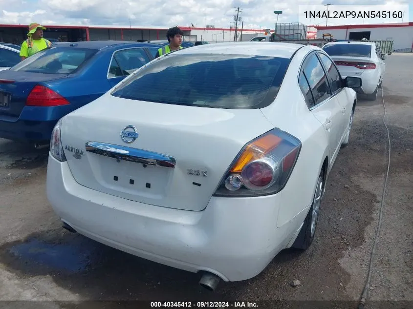 1N4AL2AP9AN545160 2010 Nissan Altima 2.5 S