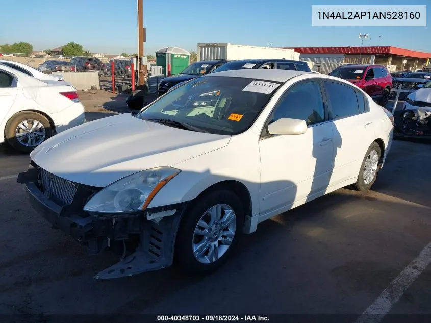 2010 Nissan Altima 2.5 S VIN: 1N4AL2AP1AN528160 Lot: 40348703