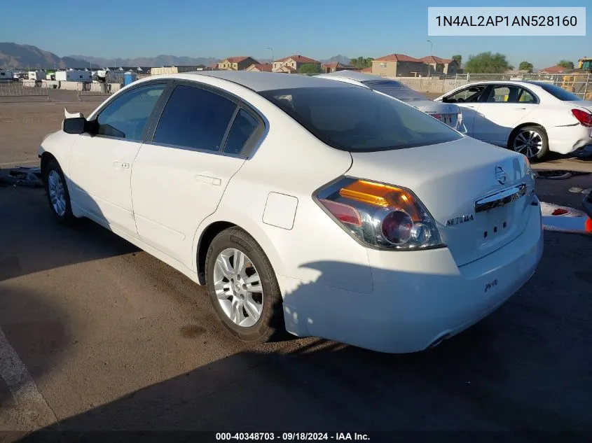 1N4AL2AP1AN528160 2010 Nissan Altima 2.5 S