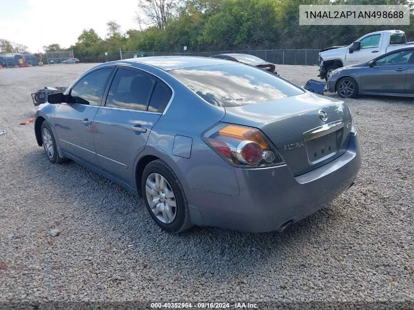 2010 Nissan Altima 2.5 S VIN: 1N4AL2AP1AN498688 Lot: 40352954