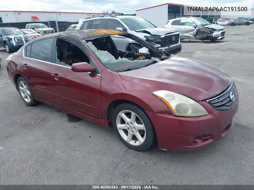 1N4AL2AP6AC191500 2010 Nissan Altima 2.5 S