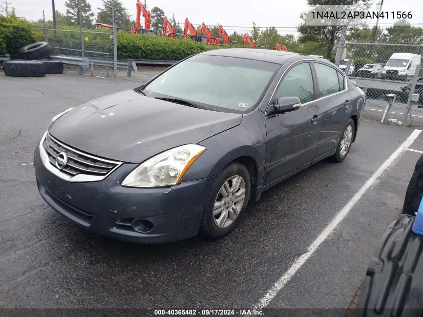 2010 Nissan Altima 2.5 S VIN: 1N4AL2AP3AN411566 Lot: 40365482