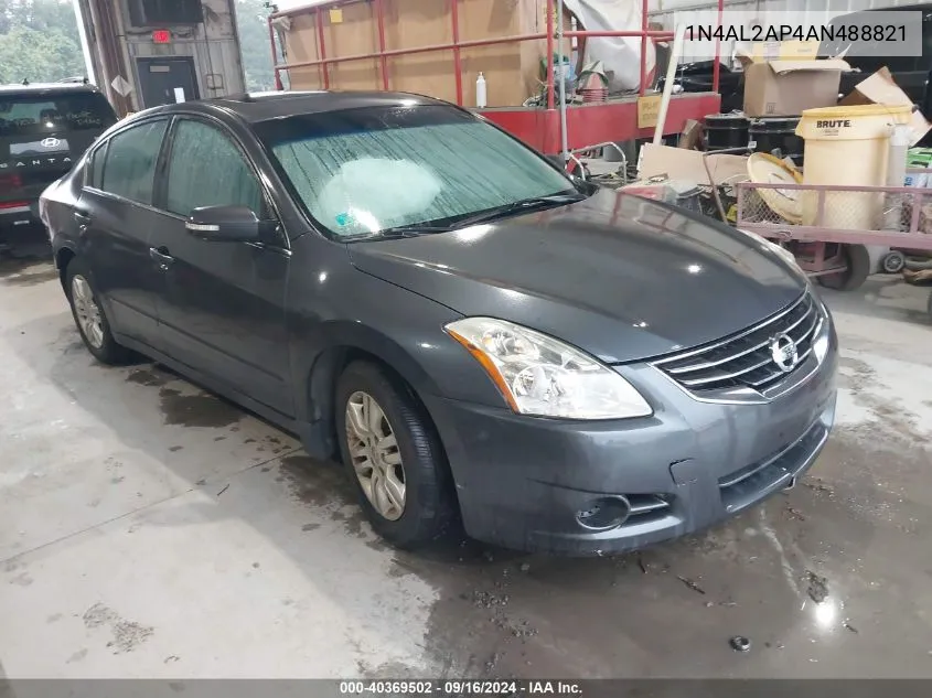 2010 Nissan Altima 2.5 S VIN: 1N4AL2AP4AN488821 Lot: 40369502