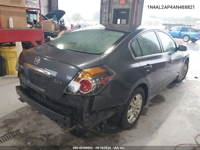 1N4AL2AP4AN488821 2010 Nissan Altima 2.5 S