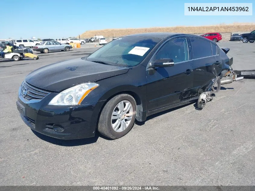 2010 Nissan Altima 2.5 S VIN: 1N4AL2AP1AN453962 Lot: 40401092