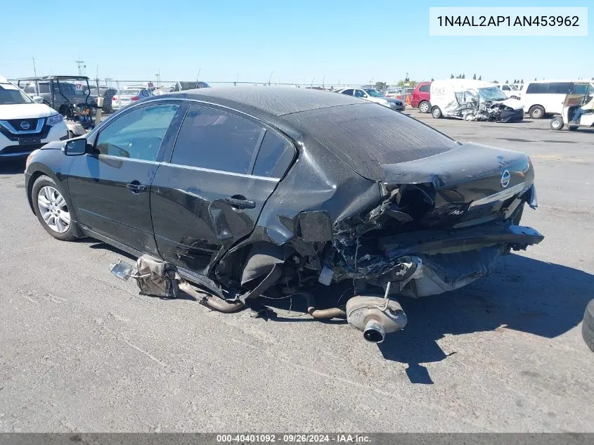 2010 Nissan Altima 2.5 S VIN: 1N4AL2AP1AN453962 Lot: 40401092