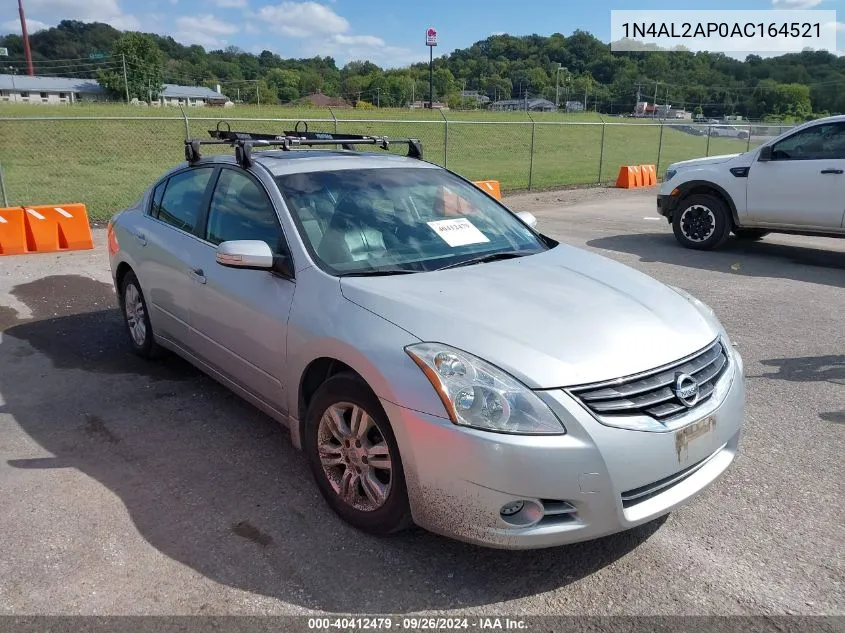 2010 Nissan Altima 2.5 S VIN: 1N4AL2AP0AC164521 Lot: 40412479