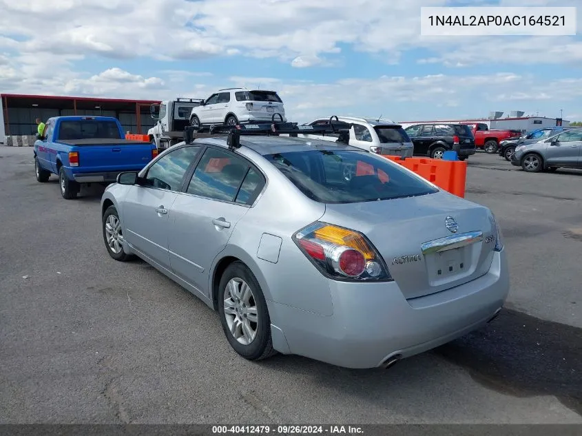 2010 Nissan Altima 2.5 S VIN: 1N4AL2AP0AC164521 Lot: 40412479