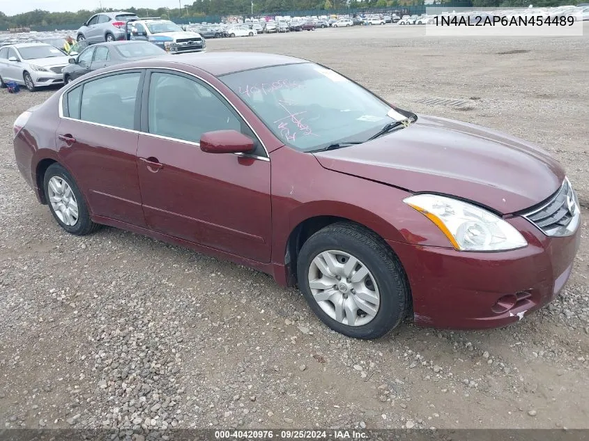 2010 Nissan Altima 2.5 S VIN: 1N4AL2AP6AN454489 Lot: 40420976