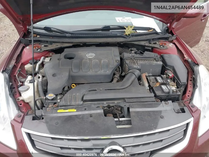 1N4AL2AP6AN454489 2010 Nissan Altima 2.5 S