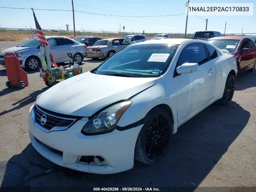 1N4AL2EP2AC170833 2010 Nissan Altima S