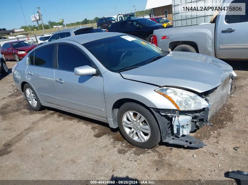 2010 Nissan Altima 2.5 S VIN: 1N4AL2AP9AN475806 Lot: 40434068