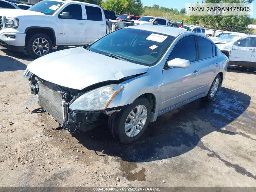 2010 Nissan Altima 2.5 S VIN: 1N4AL2AP9AN475806 Lot: 40434068