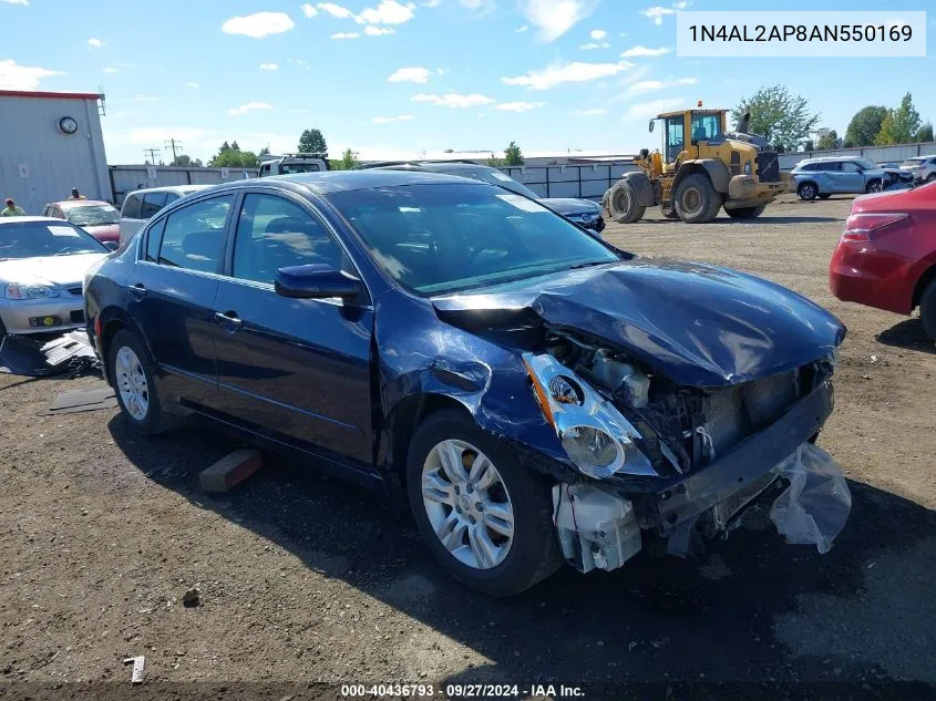 2010 Nissan Altima 2.5 S VIN: 1N4AL2AP8AN550169 Lot: 40436793