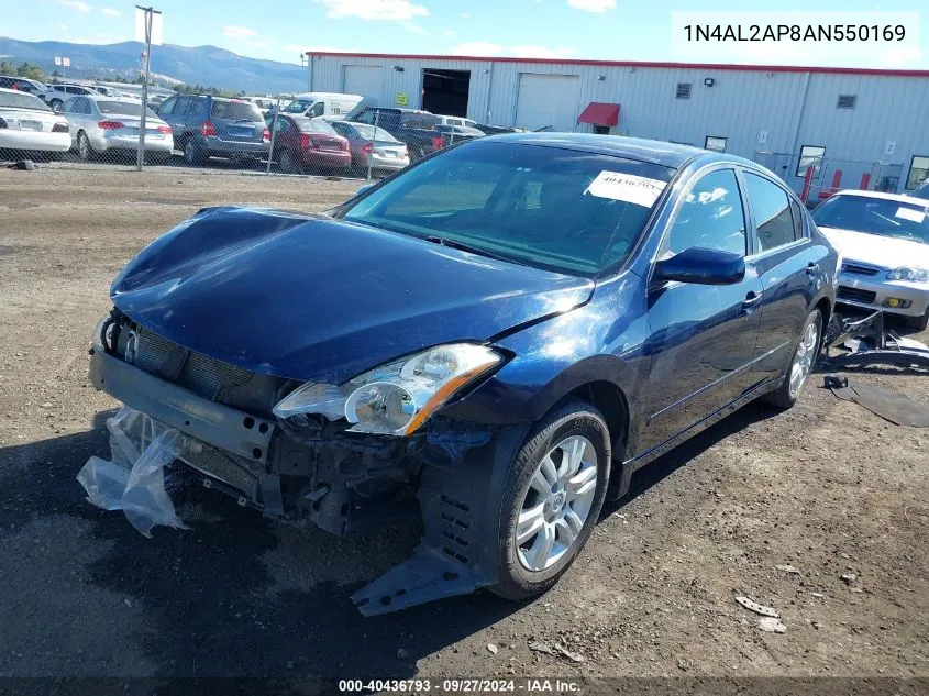 2010 Nissan Altima 2.5 S VIN: 1N4AL2AP8AN550169 Lot: 40436793