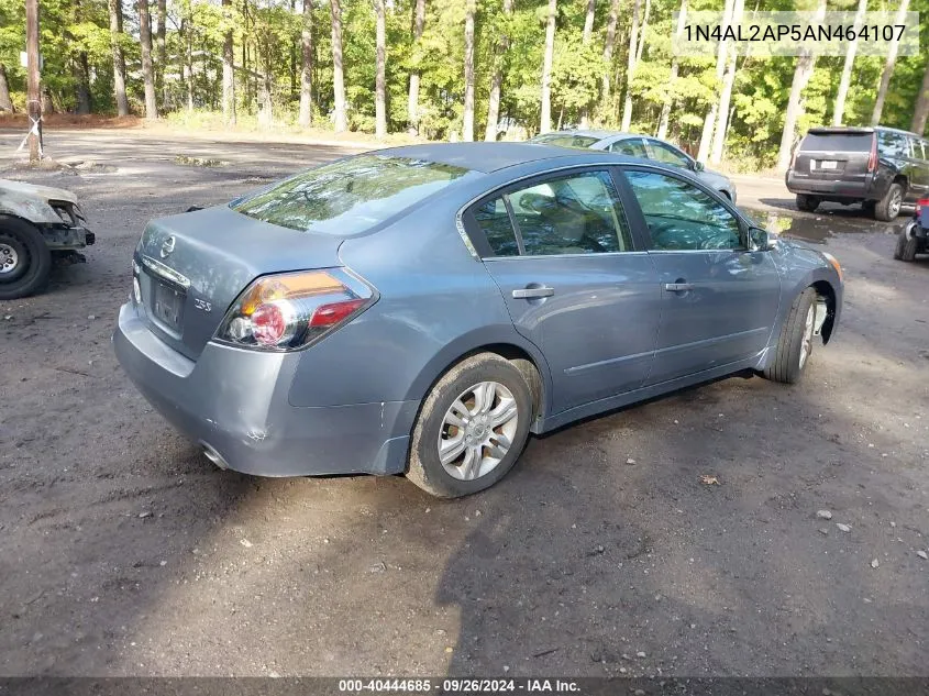 2010 Nissan Altima S VIN: 1N4AL2AP5AN464107 Lot: 40444685