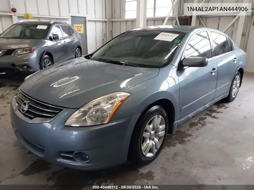 2010 Nissan Altima 2.5 S VIN: 1N4AL2AP1AN444906 Lot: 40449312