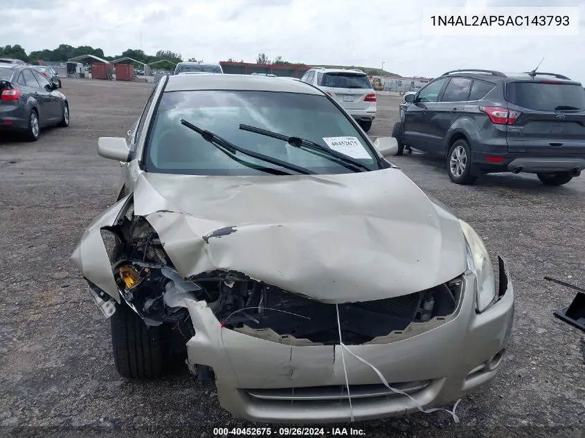 1N4AL2AP5AC143793 2010 Nissan Altima 2.5 S