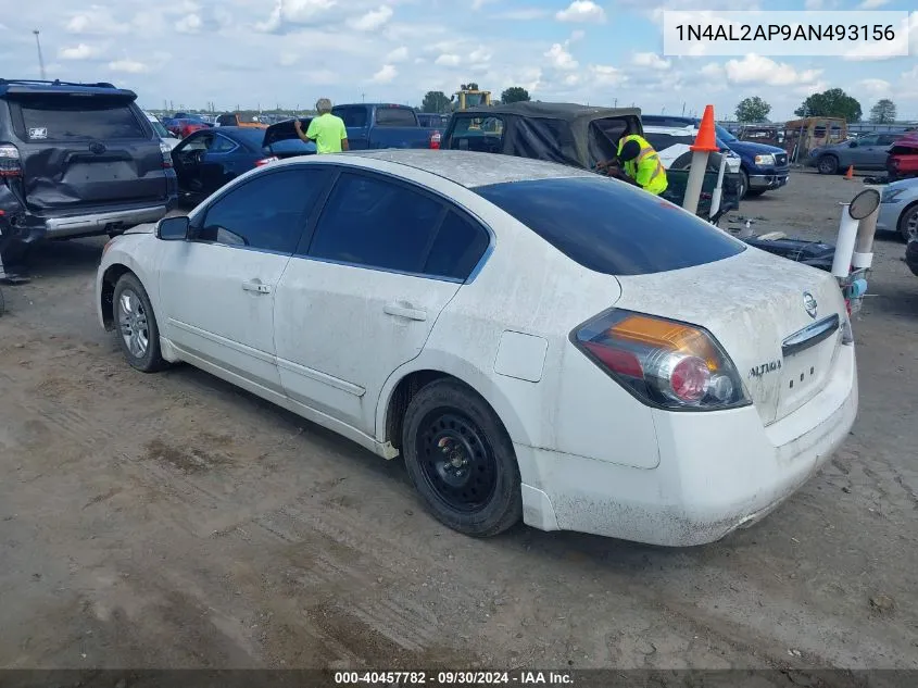 2010 Nissan Altima 2.5 S VIN: 1N4AL2AP9AN493156 Lot: 40457782