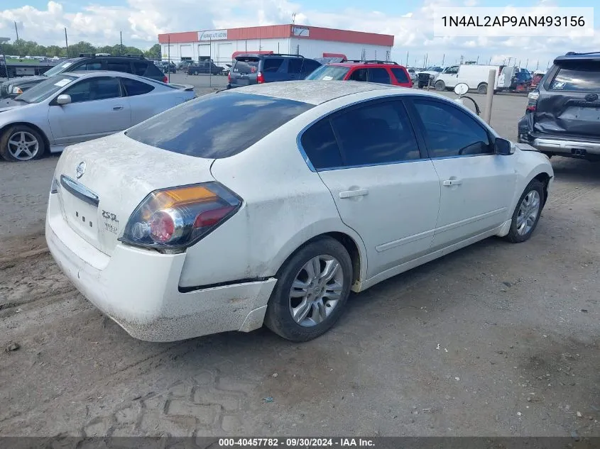 2010 Nissan Altima 2.5 S VIN: 1N4AL2AP9AN493156 Lot: 40457782