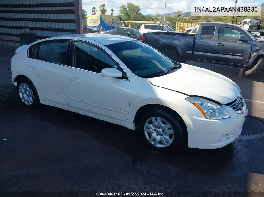 1N4AL2APXAN438330 2010 Nissan Altima 2.5 S