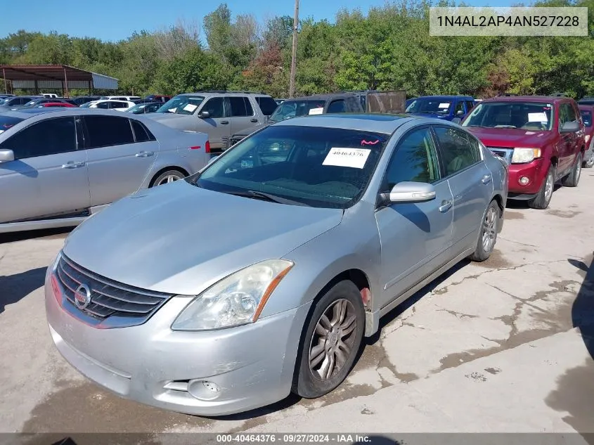 2010 Nissan Altima 2.5 S VIN: 1N4AL2AP4AN527228 Lot: 40464376