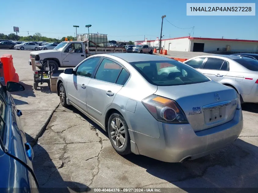 2010 Nissan Altima 2.5 S VIN: 1N4AL2AP4AN527228 Lot: 40464376