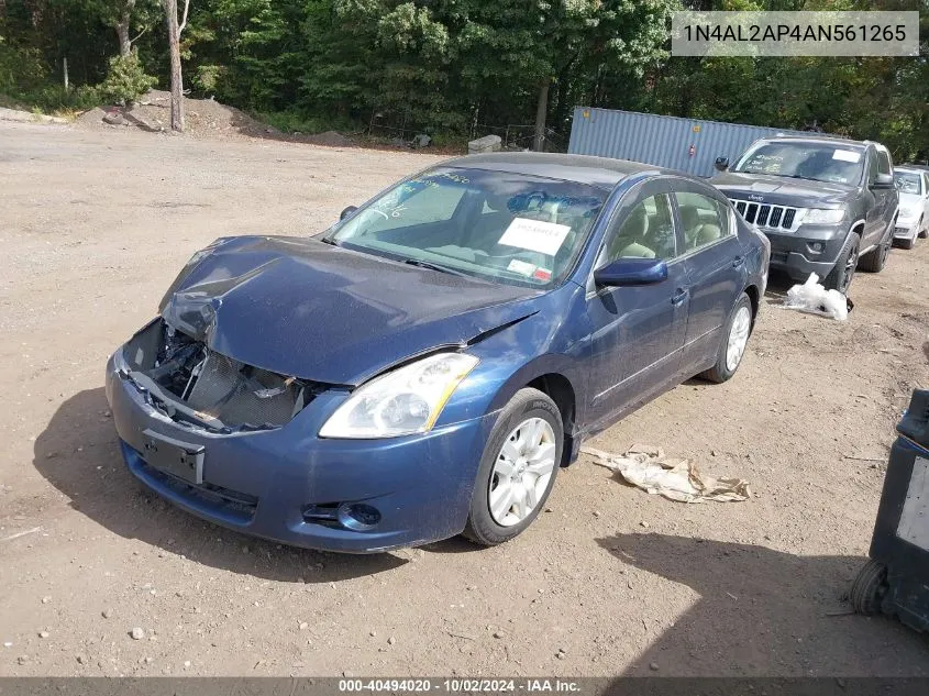 2010 Nissan Altima 2.5 S VIN: 1N4AL2AP4AN561265 Lot: 40494020