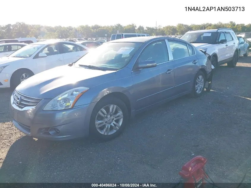 2010 Nissan Altima S VIN: 1N4AL2AP1AN503713 Lot: 40496824