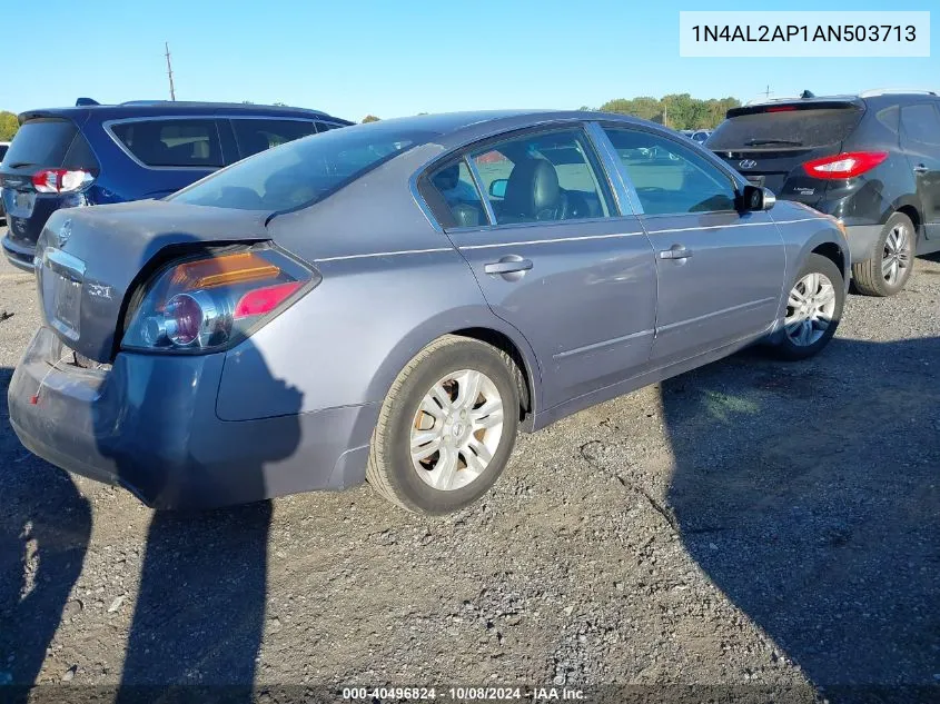 2010 Nissan Altima S VIN: 1N4AL2AP1AN503713 Lot: 40496824