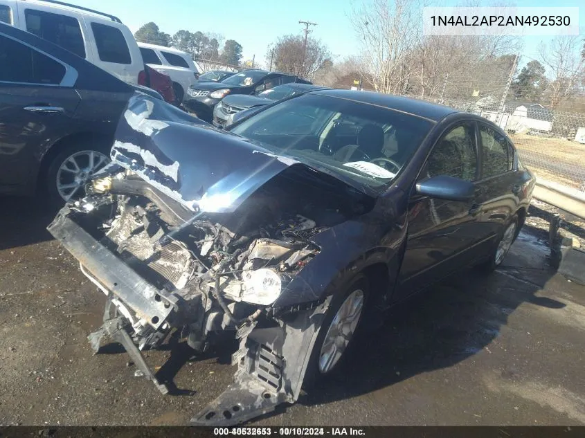 2010 Nissan Altima 2.5 S VIN: 1N4AL2AP2AN492530 Lot: 40532653