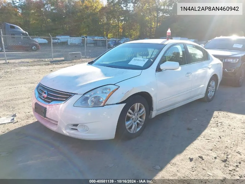 1N4AL2AP8AN460942 2010 Nissan Altima 2.5 S