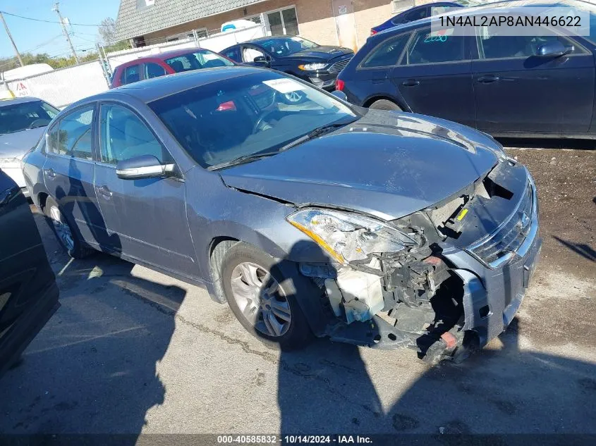 2010 Nissan Altima S VIN: 1N4AL2AP8AN446622 Lot: 40585832