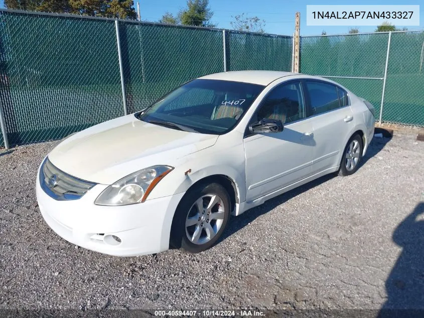 2010 Nissan Altima S VIN: 1N4AL2AP7AN433327 Lot: 40594407