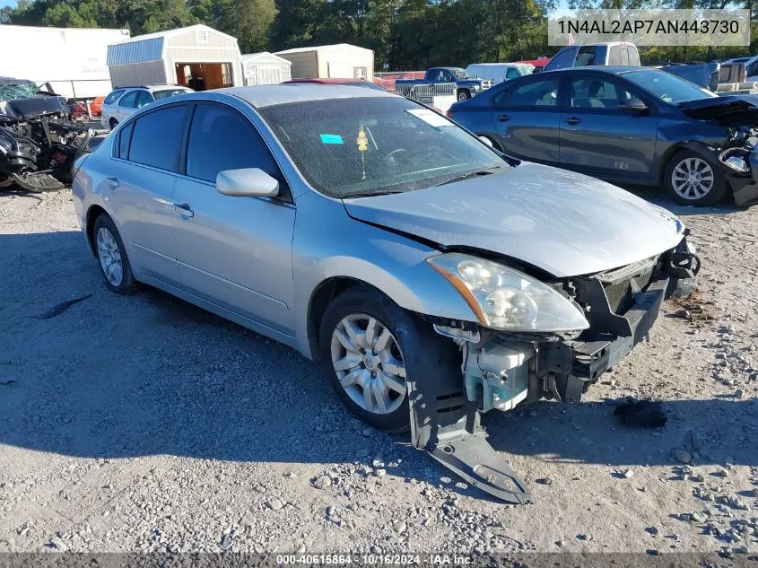 1N4AL2AP7AN443730 2010 Nissan Altima 2.5 S