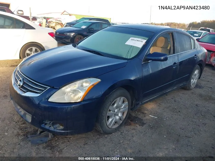 2010 Nissan Altima 2.5 S VIN: 1N4AL2AP9AN423480 Lot: 40618036