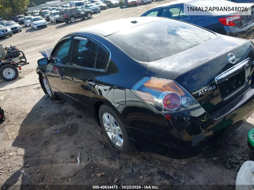 1N4AL2AP9AN548026 2010 Nissan Altima 2.5 S