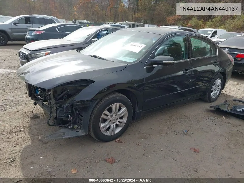 2010 Nissan Altima 2.5 S VIN: 1N4AL2AP4AN440137 Lot: 40663642