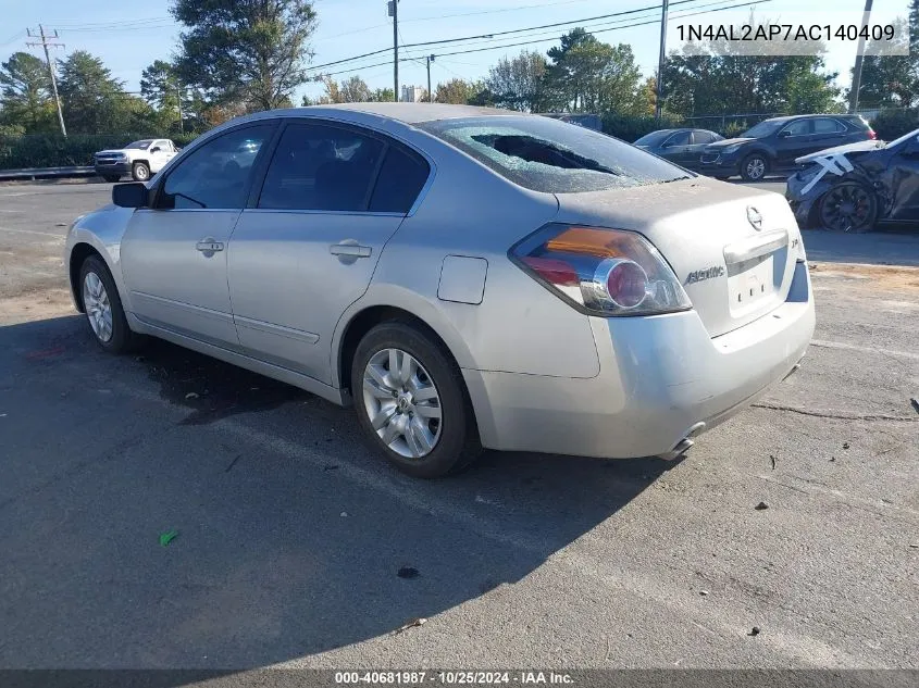 1N4AL2AP7AC140409 2010 Nissan Altima 2.5 S