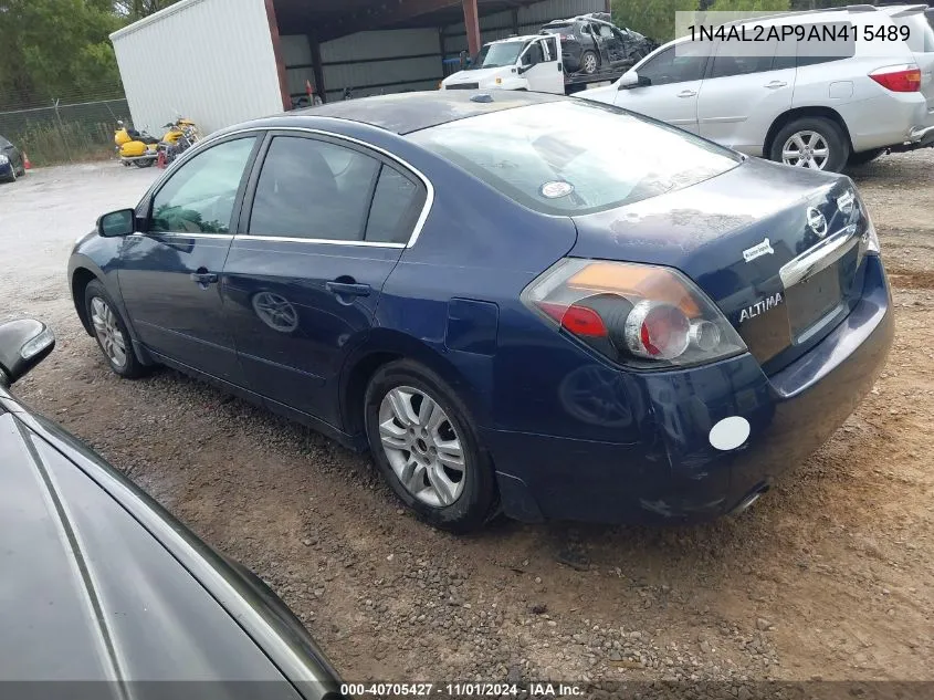 2010 Nissan Altima 2.5 S VIN: 1N4AL2AP9AN415489 Lot: 40705427