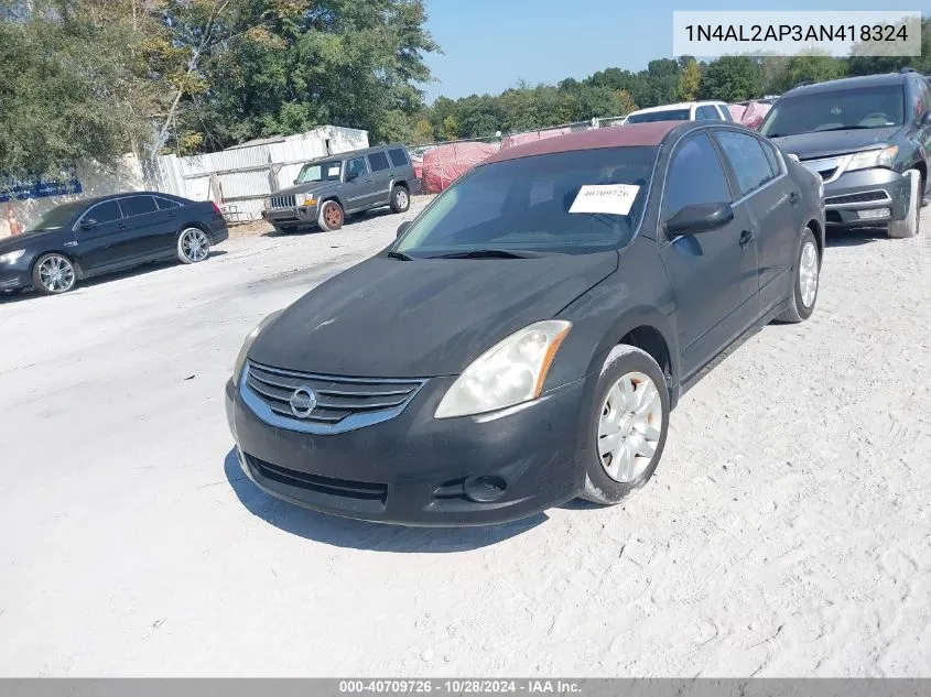 2010 Nissan Altima 2.5 S VIN: 1N4AL2AP3AN418324 Lot: 40709726