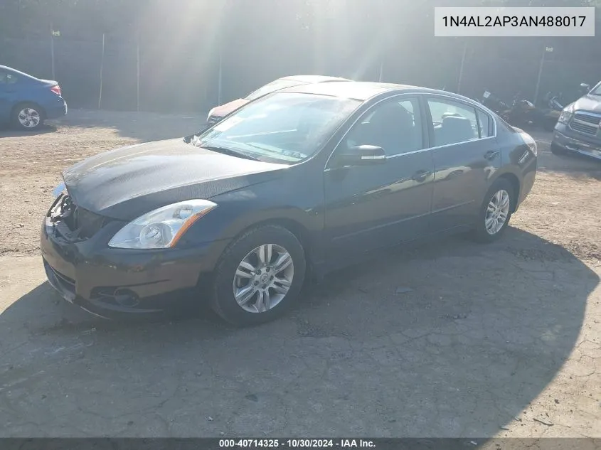 1N4AL2AP3AN488017 2010 Nissan Altima 2.5 S