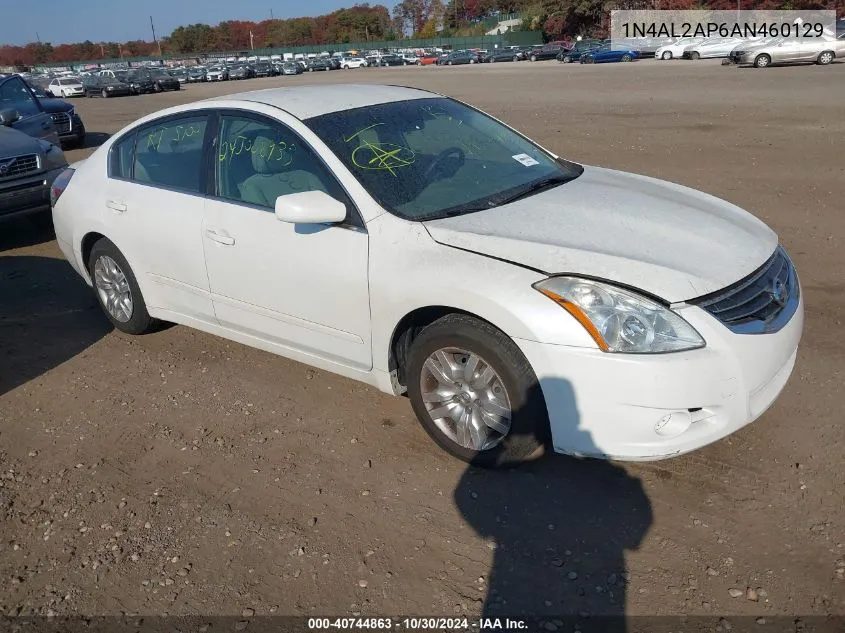 2010 Nissan Altima 2.5 VIN: 1N4AL2AP6AN460129 Lot: 40744863