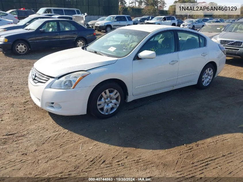 2010 Nissan Altima 2.5 VIN: 1N4AL2AP6AN460129 Lot: 40744863