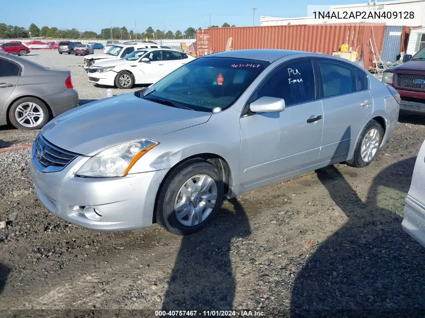 2010 Nissan Altima 2.5 S VIN: 1N4AL2AP2AN409128 Lot: 40757467