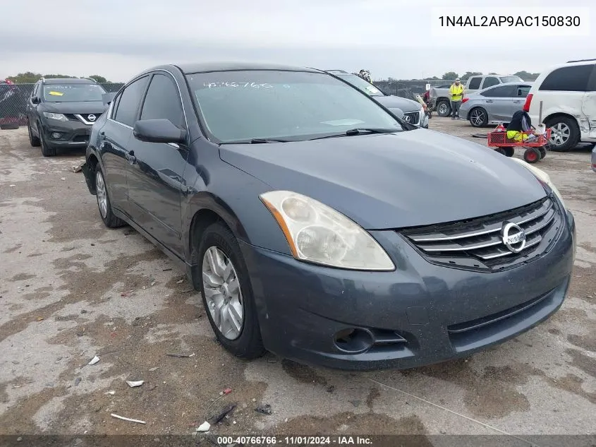 2010 Nissan Altima 2.5 S VIN: 1N4AL2AP9AC150830 Lot: 40766766